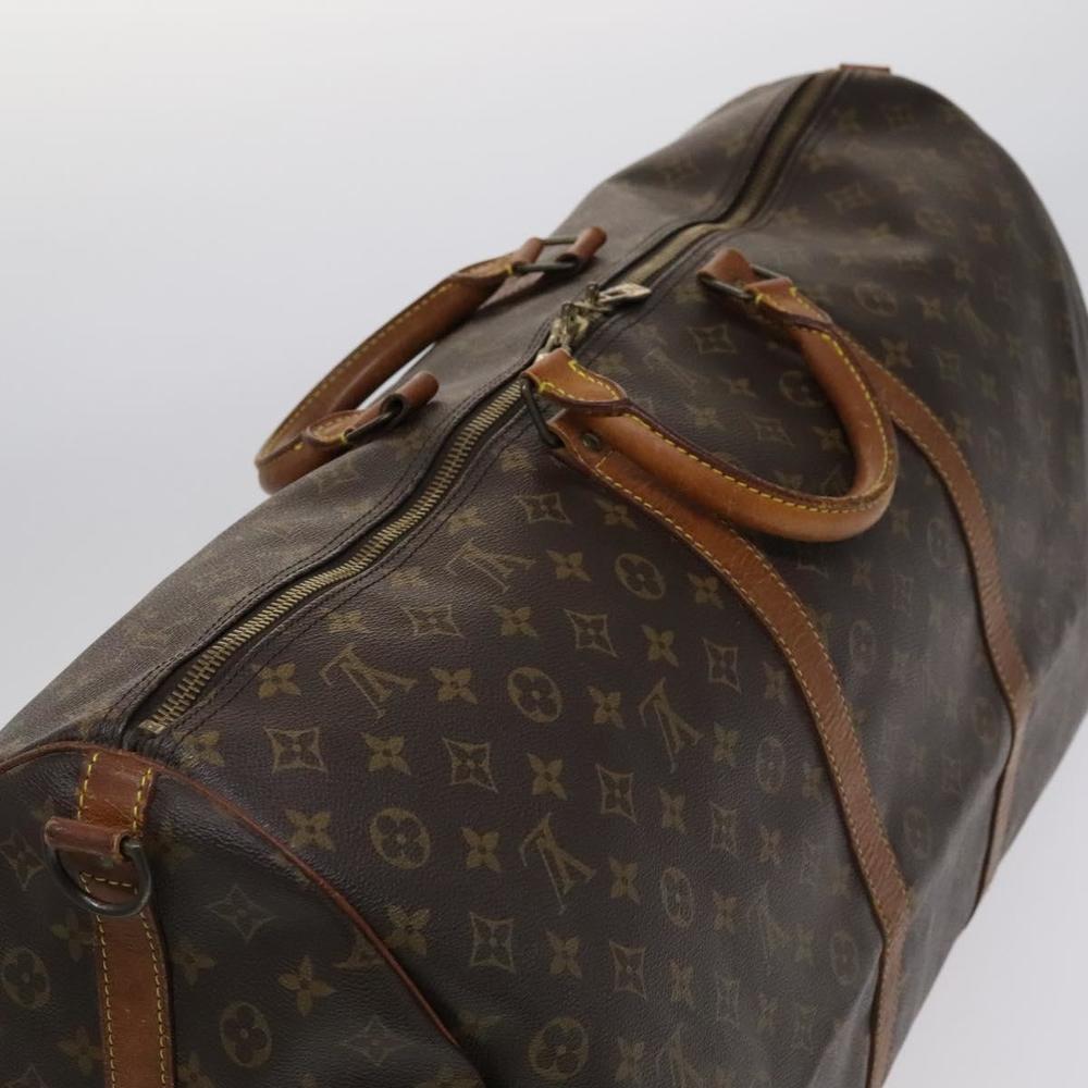 LOUIS VUITTON Monogram Keepall Bandouliere 60 Boston Bag M41412 LV Auth 115806 - Picture 6 of 16